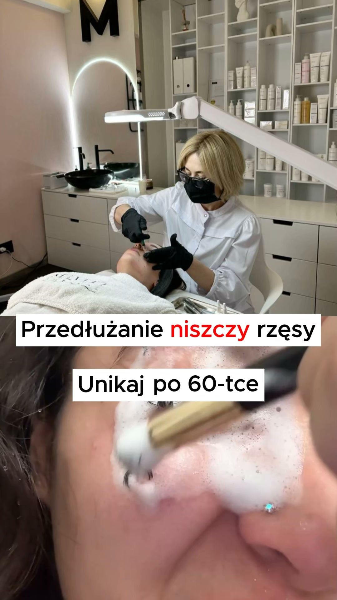 Nie przedłużaj, ratuj rzęsy po 60-tce