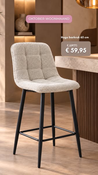 Hugo Barkruk van €129,95 voor €59,95!