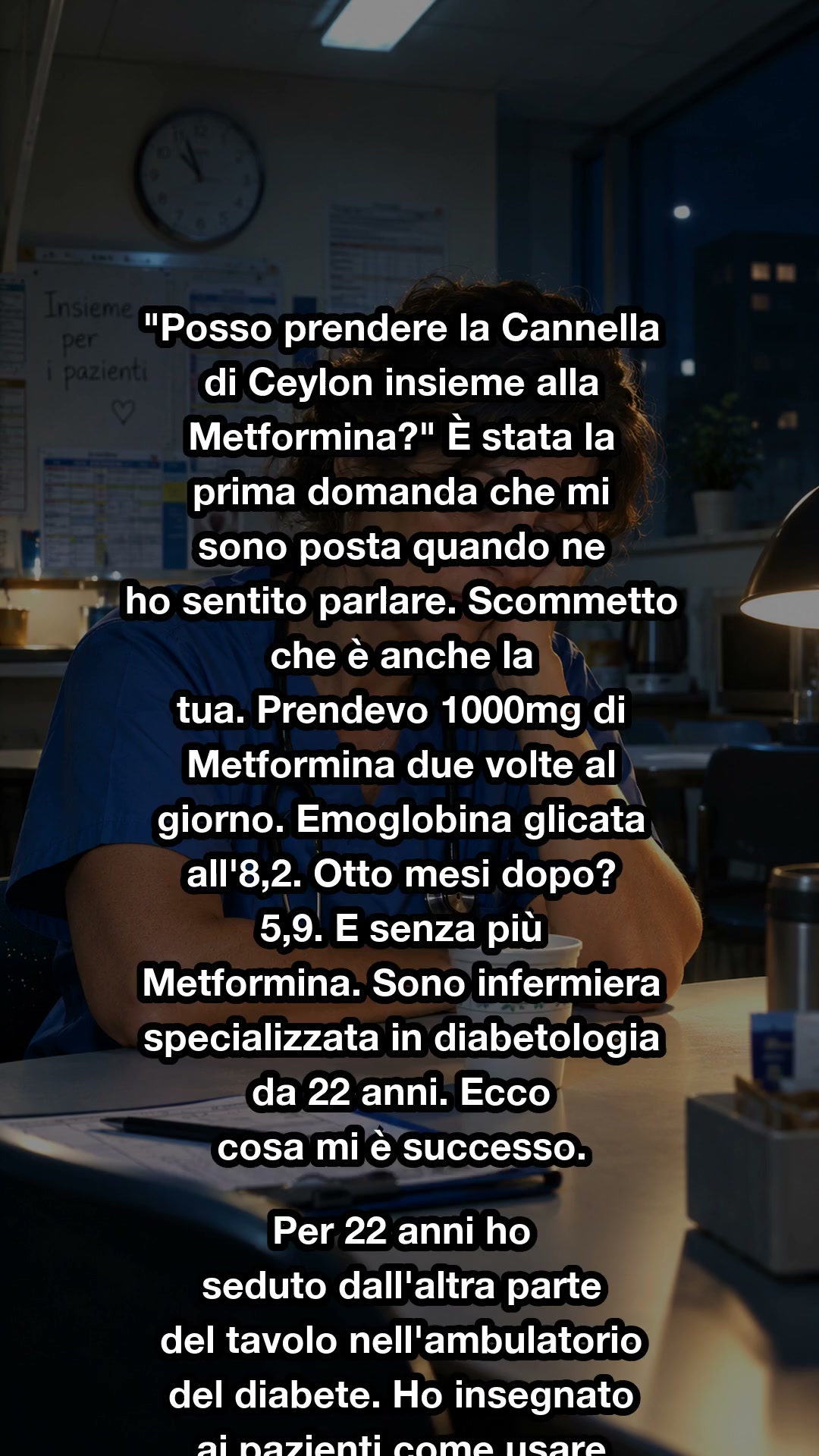 Per 22 anni ho insegnato ai diabetici. Poi sono diventata io la paziente.