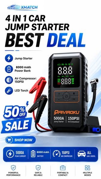 LAST DAY SALE: 50% OFF + FREE SHIPPING!