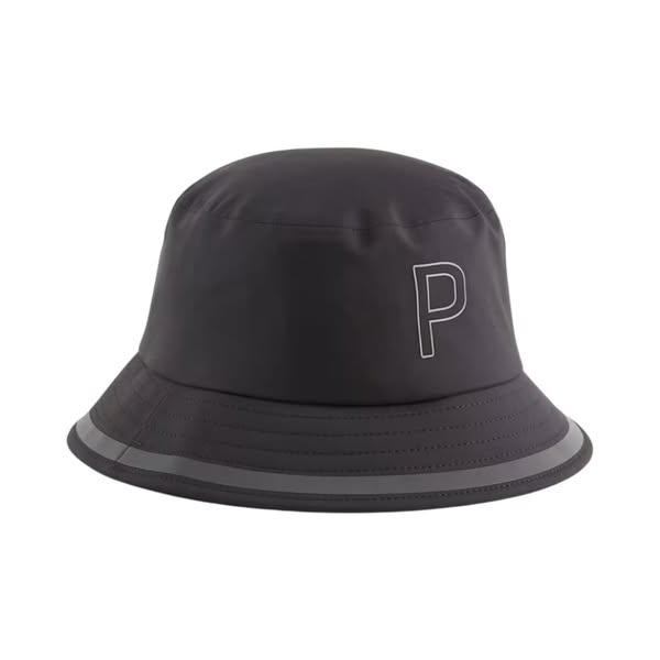 Puma DRYLBL Storm Golf Bucket Hat (Puma Black) - L