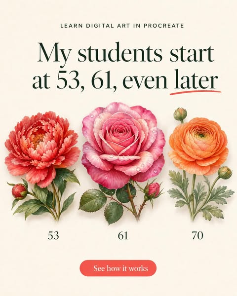 The fastest way to learn art over 50