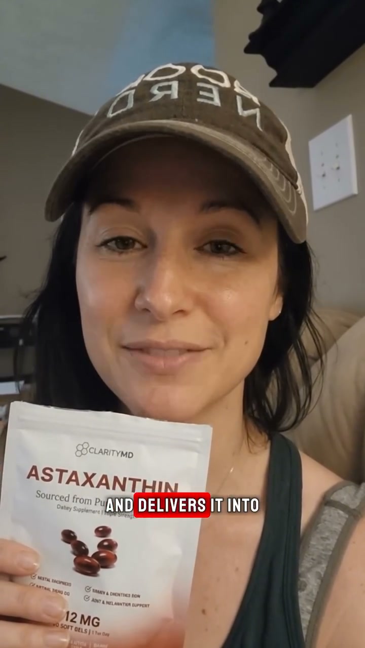 Clinically Dosed Astaxanthin — No Fillers, Just Results