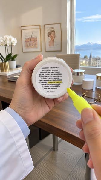 Une dermatologue a lu l'étiquette de 5 crèmes « au collagène ». Voici ce qu'elle a trouvé
