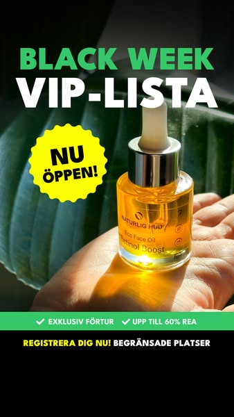 Gå med i vår VIP-lista innan Black Week startar