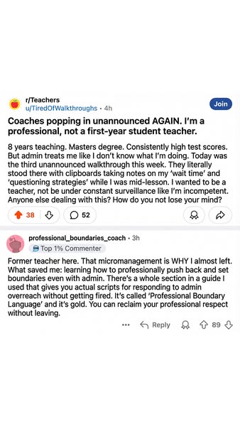 Stop Resenting Teaching