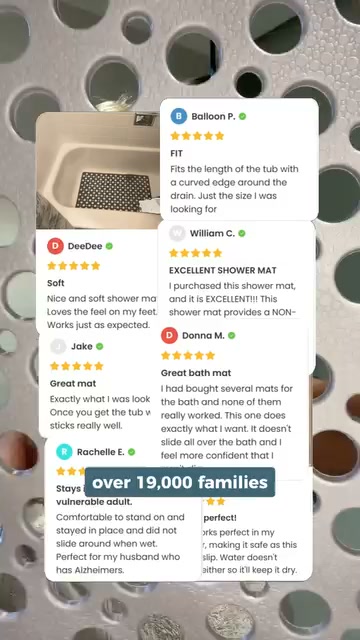 50% Off Our Non-Slip Shower Mat Today Only | Fast & Free Delivery
