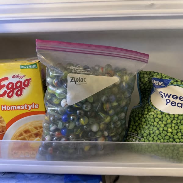 I never used the marbles