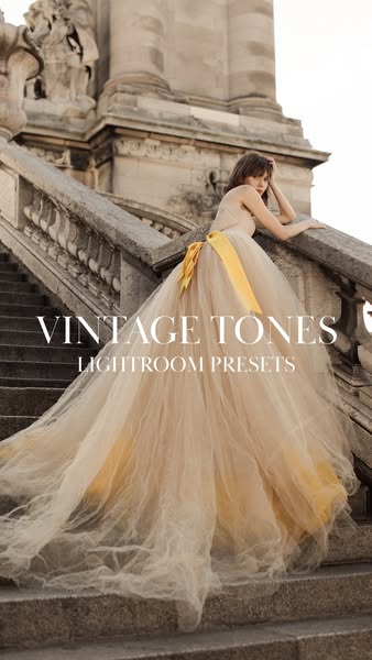 Vintage Tones Set | Lightroom Presets by Lara Jade