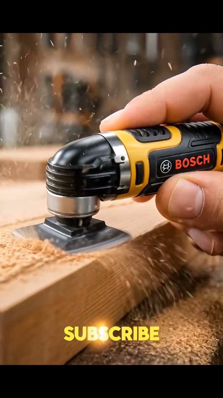 Bosch Mini Oscillating Multi-Tool – Compact Cutting, Sanding & Scraping Tool for DIY Projects