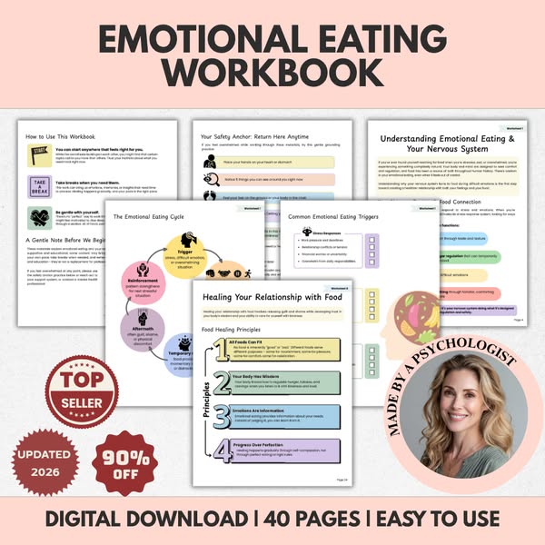 90% Off Emotional Eating Workbook