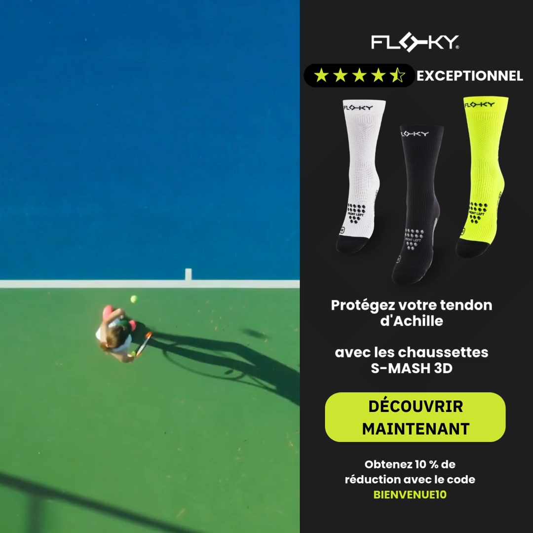 Moins de surcharge sur les tendons, plus de stabilité sur le terrain!