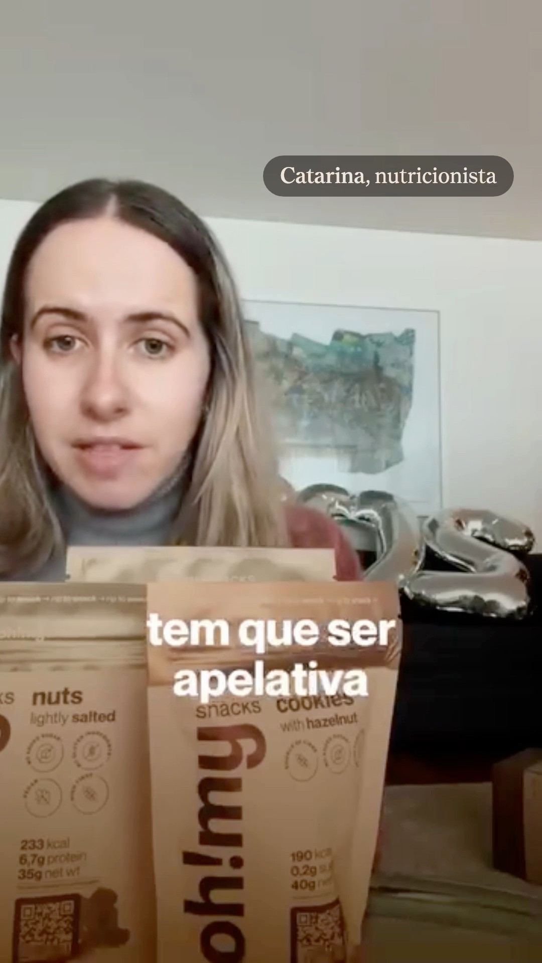 Snacks para bons hábitos, 40 € por mês