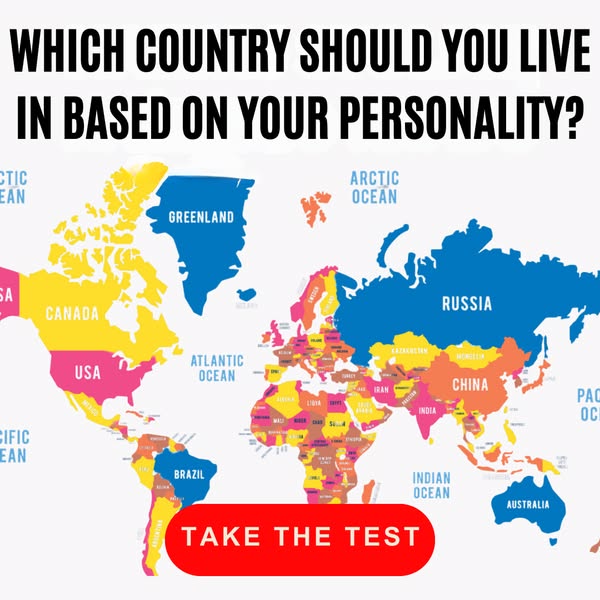 Which Country Matches Your Personality?