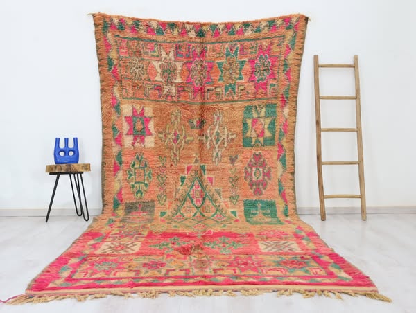 60%Off Moroccan vintage rug