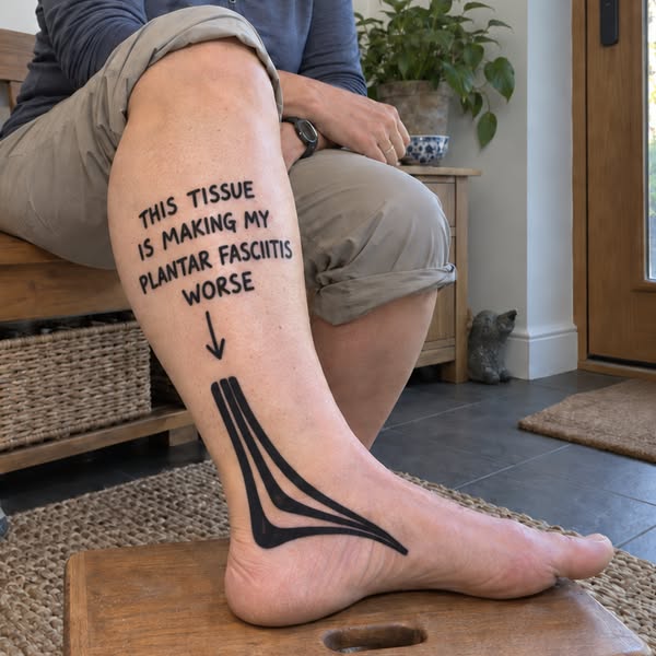 Release The Tissue Behind Your Plantar Fasciitis