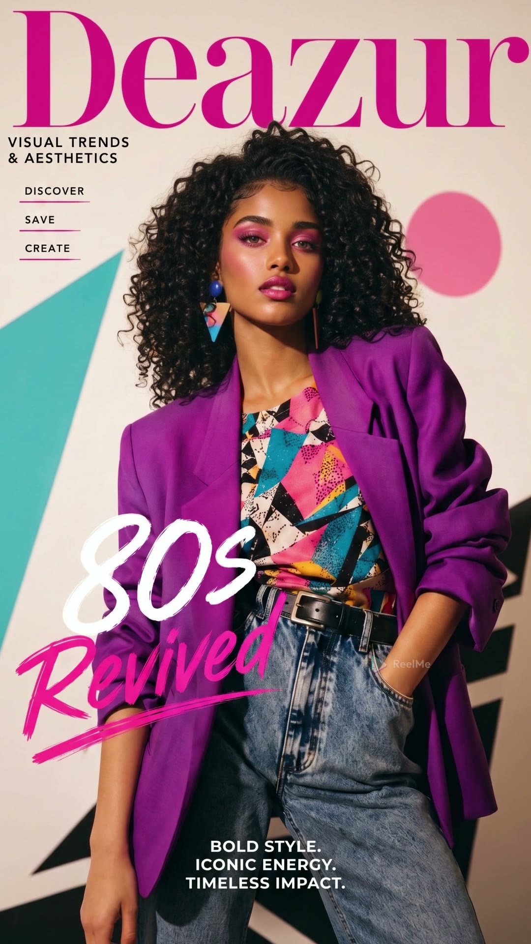 Your 80s cover shoot