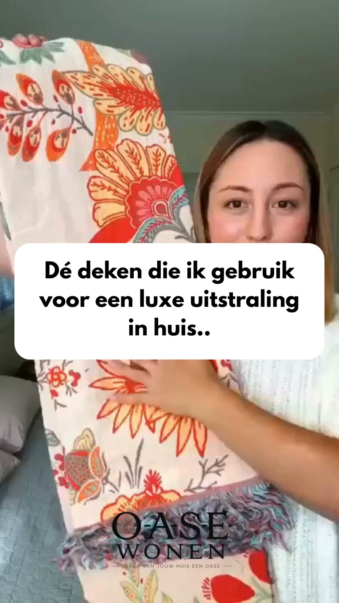 Boho katoenen deken