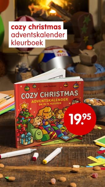 Adventskalender kleurboek €19,95