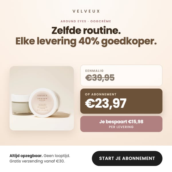 Elke levering 40% goedkoper