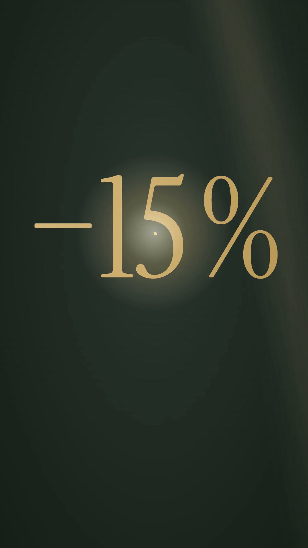 15 % auf alles – bis 5. Oktober