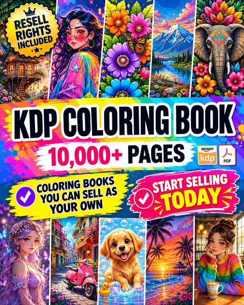 Coloring Books With Resell Rights