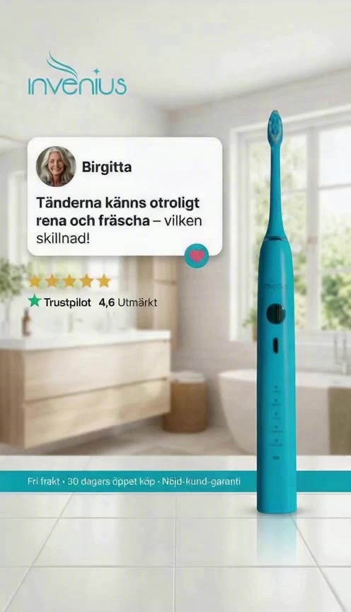 120 gånger renare tänder – från dag ett