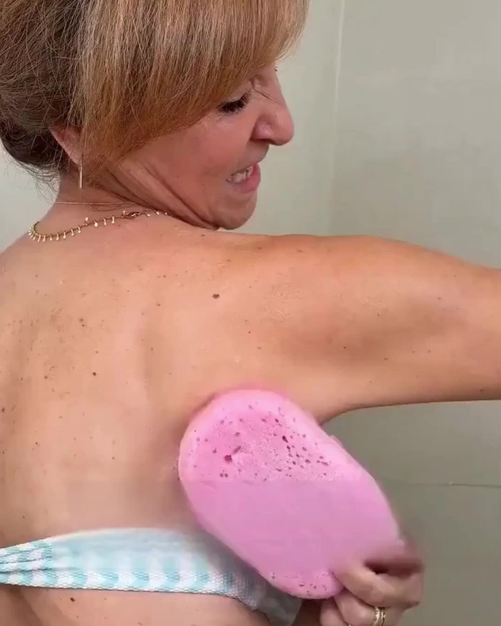 Peeling-Duschtuch