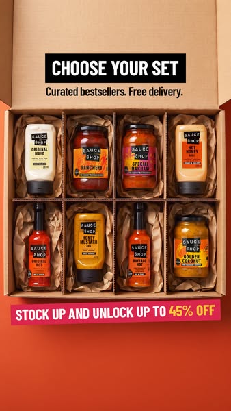 Upgrade Your Sauce Game