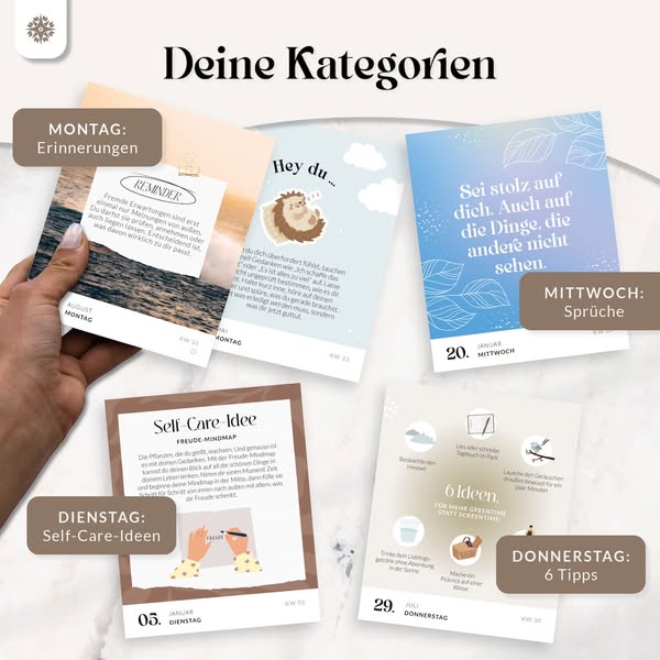 365 Tage Achtsamkeit – Blatt für Blatt