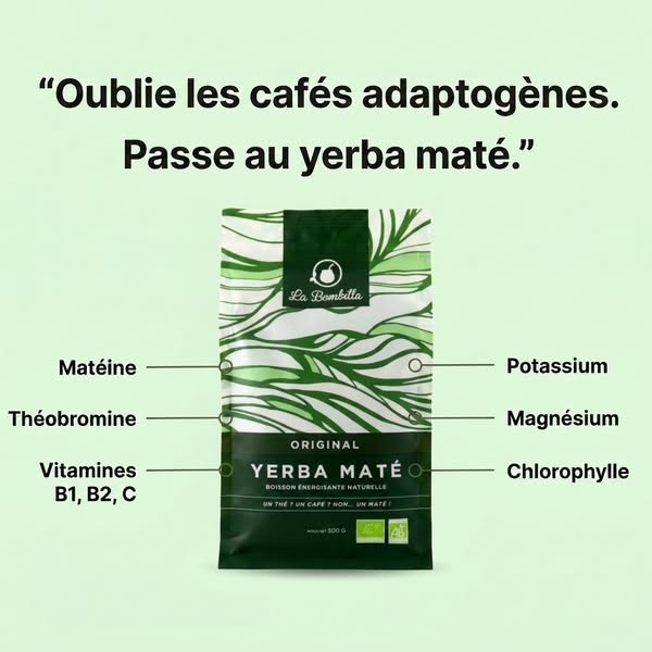 Oublie le café adaptogène.