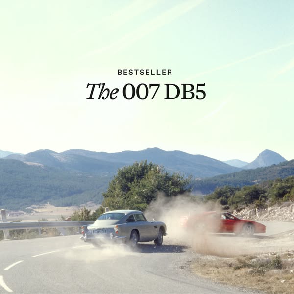 A timeless car. A thrilling chase. The special edition of The 007 DB5 is now back in stock.
