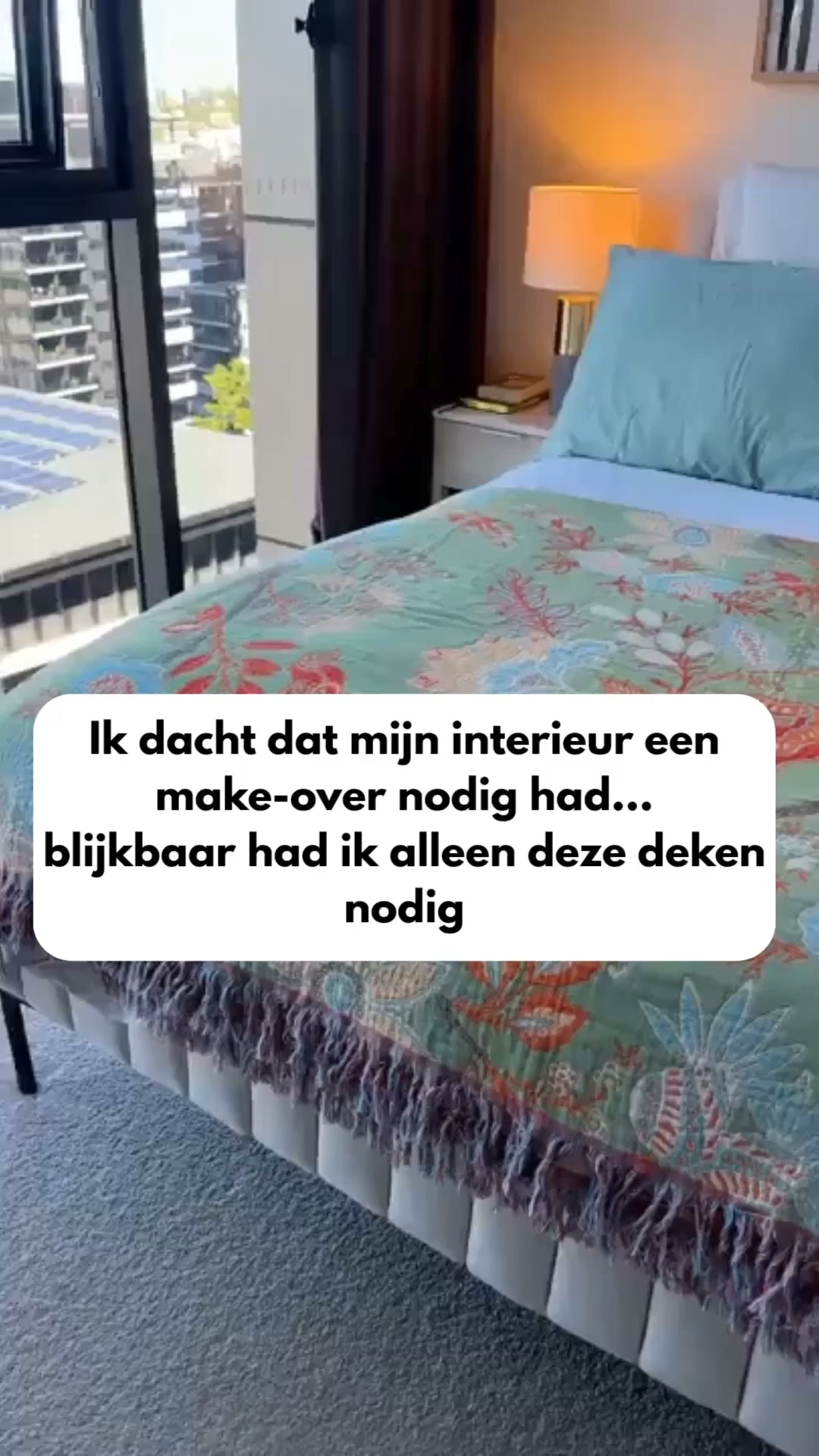 Boho katoenen deken