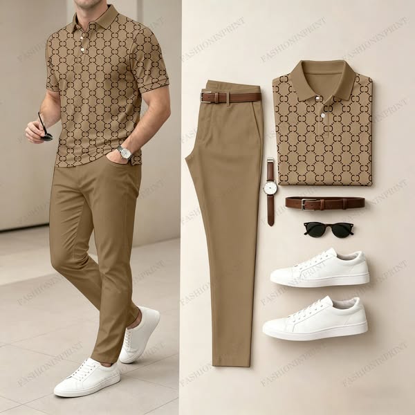 Casual. Confident. Classy. — Men’s Two-Piece Set