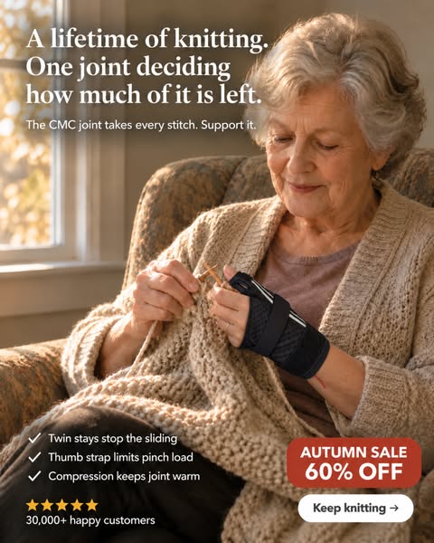 Thumb Stabilizer + Twin Support Stays – Soft Support, Fingers Free | Resilea