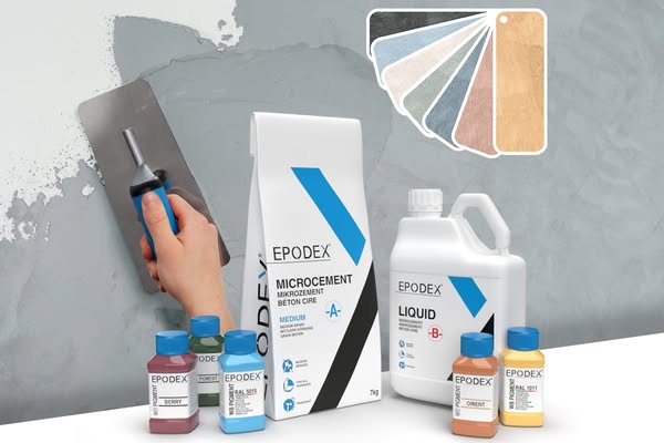 Sample Set for Microcement
