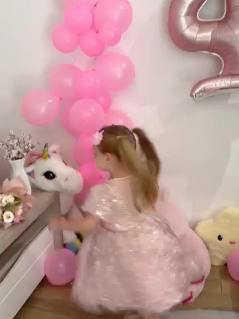 Elegant Baby Girls Festival Dress Toddler Birthday Beauty Pageant Dresses