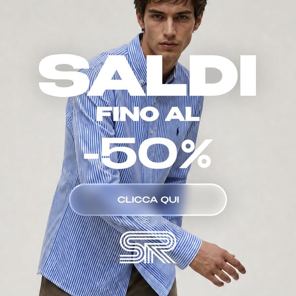 Ribassi al -50% sui top brand