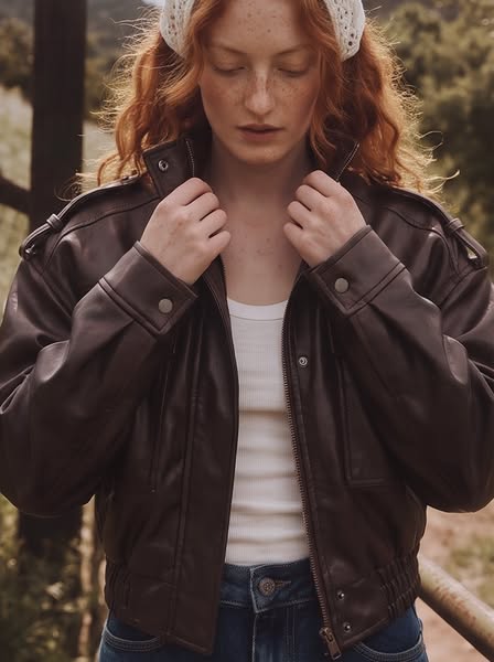 Bomber Corto Ecopelle · €69,95