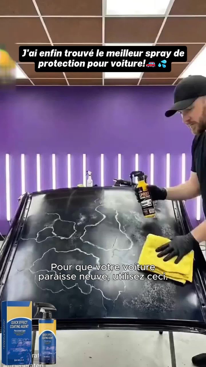 Nouvelles - Spray de revêtement pour voiture pour la brillance et la protection