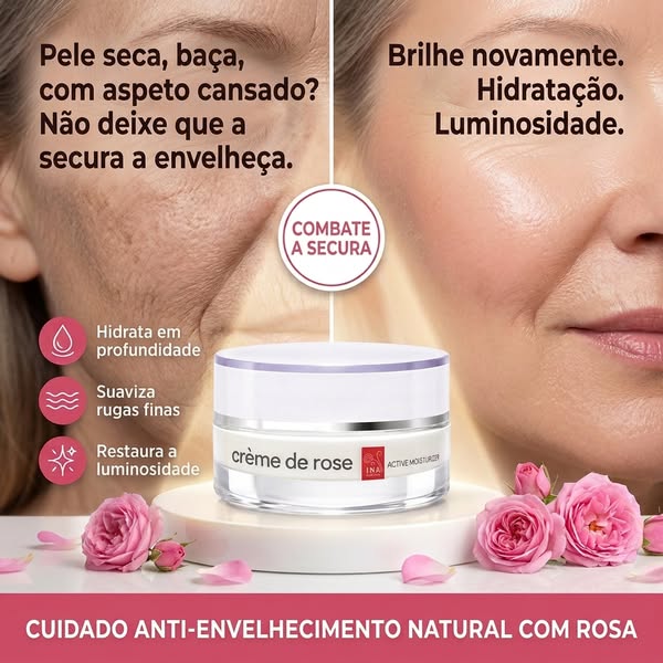 Não deixe que a secura a envelheça