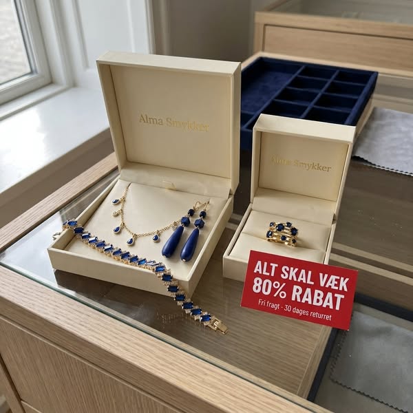 Jubilæumsudsalg — op til 80%