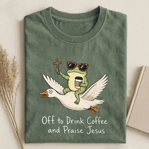 Coffee and Jesus T-shirt