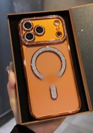 New series of phone cases - Sparkling rhinestone magnetic phone case