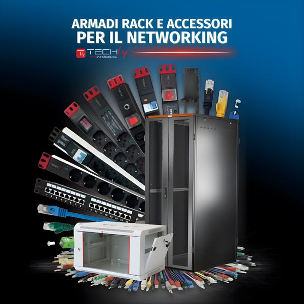 Armadi e accessori Rack su Techly