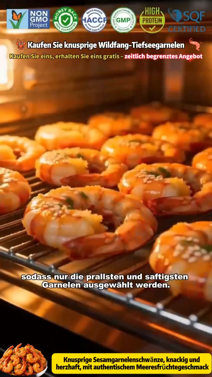 Bye-bye, langweilige Snacks! Diese Garnelenschwänze sind der neue Crunch-Kick!