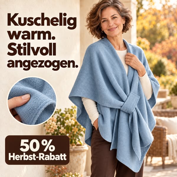 Warm eingepackt. Schön angezogen.