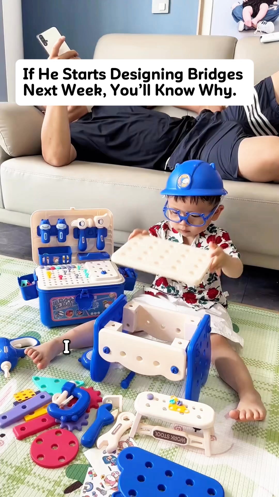 Not Just a Toy—It’s Their First Real Toolbox