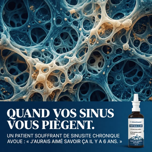 Pourquoi vos sinus se bouchent sans cesse
