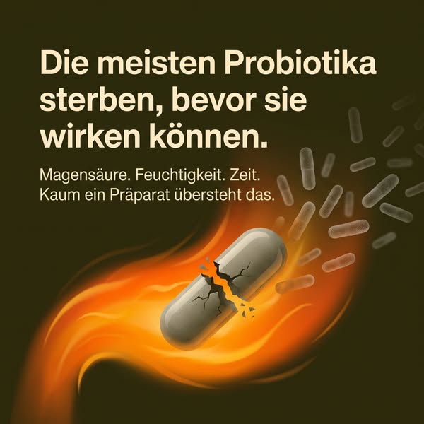95 Stämme. Premium‑Probiotikum.